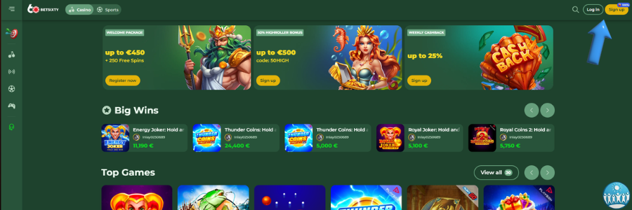 Betsixty casino