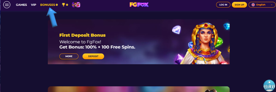 Fgfox Casino bonus