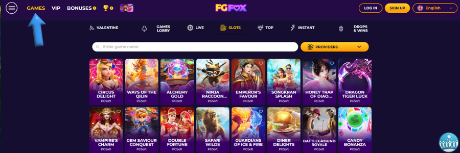 Fgfox Casino spellen