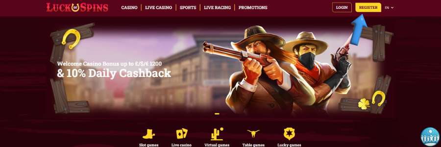 Luck of Spins Casino
