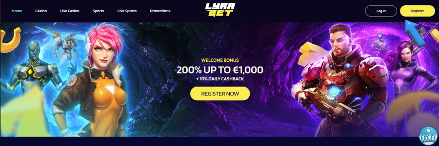 LyraBet casino